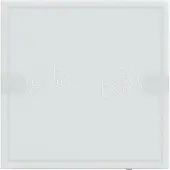 Gira KNX Tastsens.4 Komfort 1f TS4 Weiß, 1 Stk.