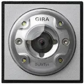 Gira 126565 Farbkamera Farbe alu TX44 WG UP f.Tuerstation
