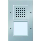 Gira Türstation AP 1f Farbe alu 126665 Türkommunikation