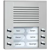 TCS TÜR Control Audioaußenstation 2-reihig PES06-EN/04