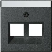 Gira 2640 28, RJ-45, Anthrazit