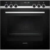 Siemens HE578BBS3 + EA64RGNA1E, Keramik, 4 Zone(n), Glaskeramik, Schwarz, Berührung, 58,3 cm