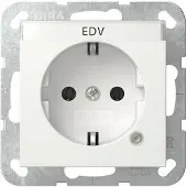 Gira 445203, CEE 7/4, 1 Modul(e), CEE 7/4, Weiß, 250 V, 16 A