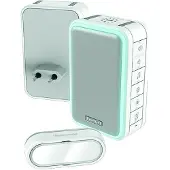 Honeywell DC315SP2L Funk-Gong- Steckdosen-Set 150m