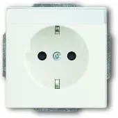 Busch-Jaeger 4011395996256, Typ F, 2P+E, Weiß, 250 V, 16 A