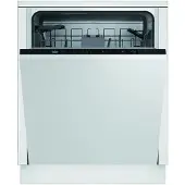 Beko BDIN16430, Voll integriert, Standardgröße (60 cm), Weiß, LED, Korb, SelFit