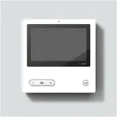 Siedle SIED Bus-Video-Panel BVPC 850-0 W Comfort Weiß 44075