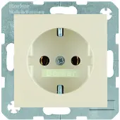 Hager 47438982, Typ F, Weiß, Kunststoff, Thermoplast, 250 V, 16 A, 50 - 60