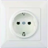 Siemens 5UB1580, Typ F, Weiß, Thermoplast, IP20, VDE, 250 V