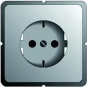 Schneider Electric 205000, Typ F, 2P+E, Perleffekt, Thermoset, IP20, REACh, RoHS