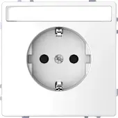 Merten SCHUKO-Steckdose mit Schriftfeld, BRS, MEG2302-6035