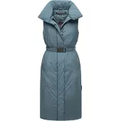 NAVAHOO Abendlied Damen lange Winter Weste – warm & stilvoll