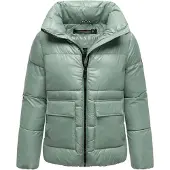 NAVAHOO Kurzjacke "Eispracht 14" ohne Kapuze Kurze gesteppte Damen Winterjacke