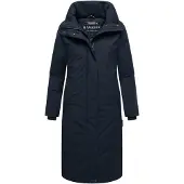 NAVAHOO Wintermantel "Traumblüte 14" Warmer Parka mit Stehkragen