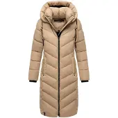 NAVAHOO Damen Winterjacke Sahnekatzii – Lang & Extra Warm