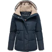 MARIKOO Winterjacke "Omariaa" mit abnehmbarer Kapuze und hochschließendem Kragen