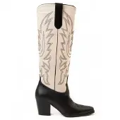 Montevita Heel Boot Vaquera Weiß