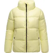 MARIKOO Winterjacke "Hazalee" mit leicht gläzendem Obermaterial und hohem Kragen