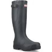 Hunter Gummistiefel Balmoral MKII Side Adjustable Wellington Unisex Dark Olive / Black-Schuhgröße 39