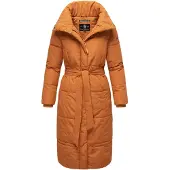 NAVAHOO Steppmantel "Mirenaa" Stylischer Damen Wintermantel mit Gürtel