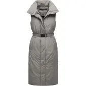 NAVAHOO Abendlied Damen lange Winter Weste – warm & stilvoll