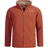 Arctic Seven Warme Herren Outdoor Fleece Jacke Terracotta Größe M - Gr. M