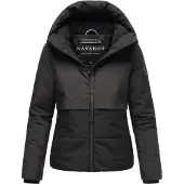 NAVAHOO Steppjacke "Liebesküken XIV" mit Kapuze modische Damen Winterjacke mit Fleece-Innenfutter