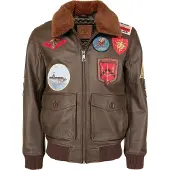 TOP GUN Lederjacke "TG20201007"