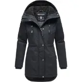 NAVAHOO Winterjacke "Winterfunke" Designer Winterjacke mit Teddyfell gefüttert