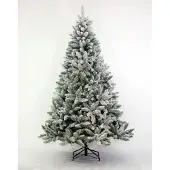 Holiday Tree Weihnachtsbaum Flocked Allison Fichte 60 cm Weihnachtsbaum (wit)