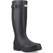 Hunter Gummistiefel Balmoral MKII Side Adjustable Wellington Unisex Black-Schuhgröße 44