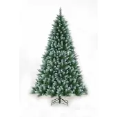 Holiday Tree Weihnachtsbaum Allison Fichte Frosted 150 cm Durchmesser 90 cm Weihnachtsbaum (groen)