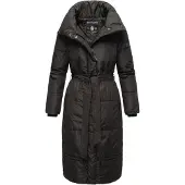 NAVAHOO Marikoo Damen Winterjacke Mirenaa – Lang & Elegant Warm