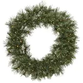 Everlands Kaschmir-Kranz BO prel d63h63c grün Weihnachten (groen)