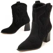 Montevita Absatzstiefelette Cacera Schwarz