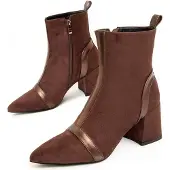 Montevita Stiefelette mit Absatz, Cella Braun