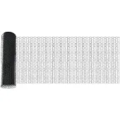 vidaXL Sechseckzaun mit Pfosten 100 x 0,5 m PVC-beschichteter Stahl