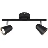 REALITY IMPORT Reality Leuchten Strahler TOULOUSE BHT 34x17x9 cm schwarz Deckenspot