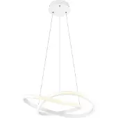 TRIO Course LED Pendelleuchte 27W 60cm dimmbar Weiß Matt neutralweiss