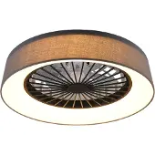 TRIO LED-Deckenventilator Farsund 47cm schwarz
