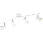 TRIO Deckenlampe Cantar Weiß 4-flammig