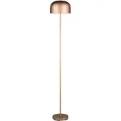 Reality Leuchten LED Stehlampe Jeff, dimmbar, braun / rost, für Schlafzimmer, Metall, LED Stehlampe