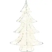 Gehlmann Beleuchteter Baum, stehend, silber, 480 LED, (wit)