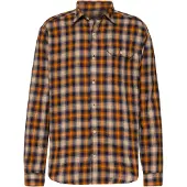 MCKINLEY Herren Hemd Quebec M BRAUN MIT MOTIV