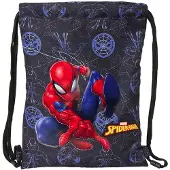 Marvel Turnbeutel Attack, Schwarz/Blau