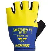 Santini Maillot Jaune Col De La Madeleine 2025 Kurze Handschuhe