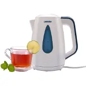 Mesko MS 1261 Elektrischer Wasserkocher,Fassungsvermögen1,7L,kabellos,Automatische Abschaltung Weiß