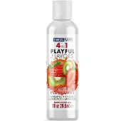 Swiss Navy Playful 4 in 1 Lubricant Straw-Kiwi Flavor 30ml 30 ml