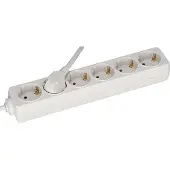 Eltric 6-fach Steckdosenleiste 5m weiss