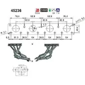 As Katalysator für BMW 18407506559 45236